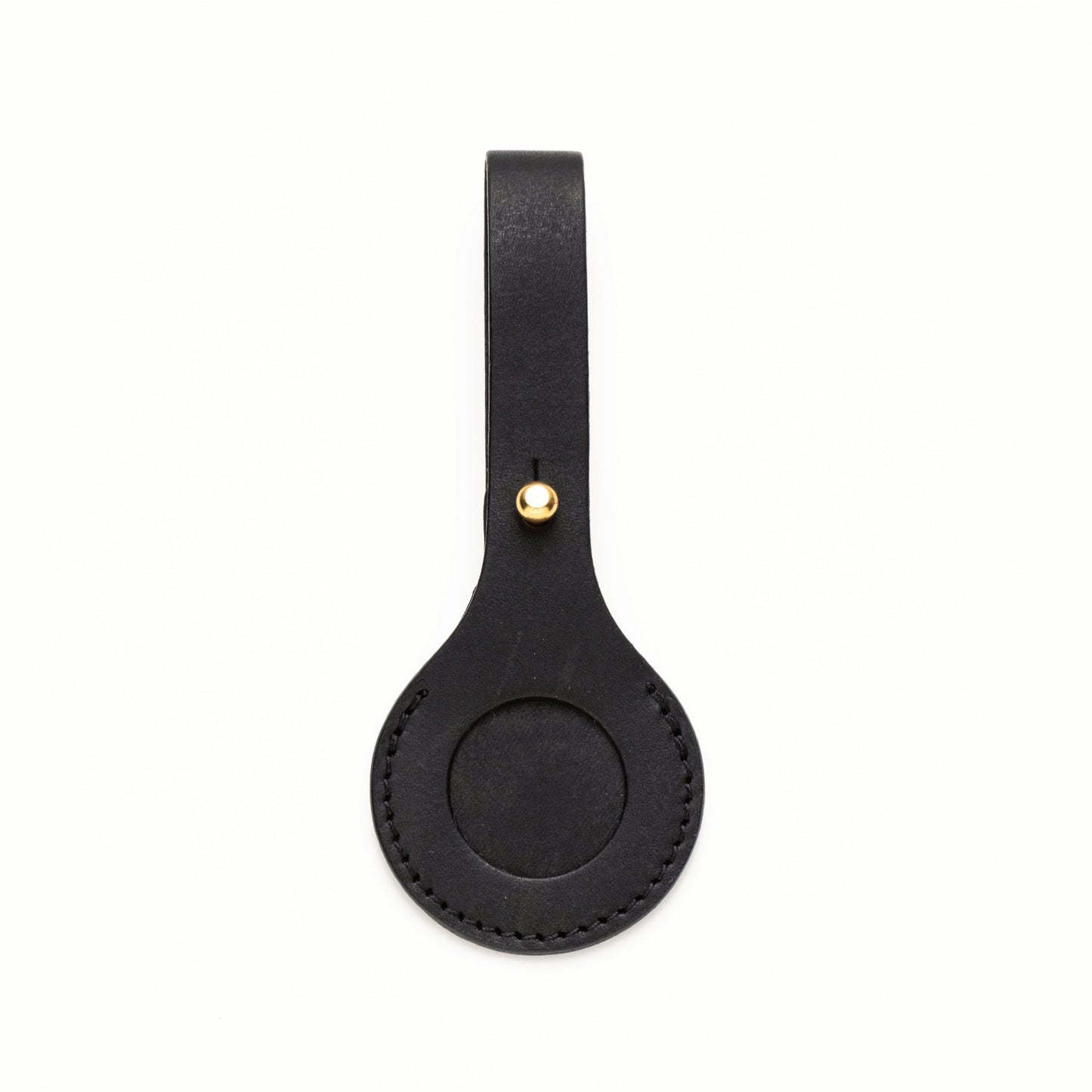Apple AirTag Leather Luggage Tag